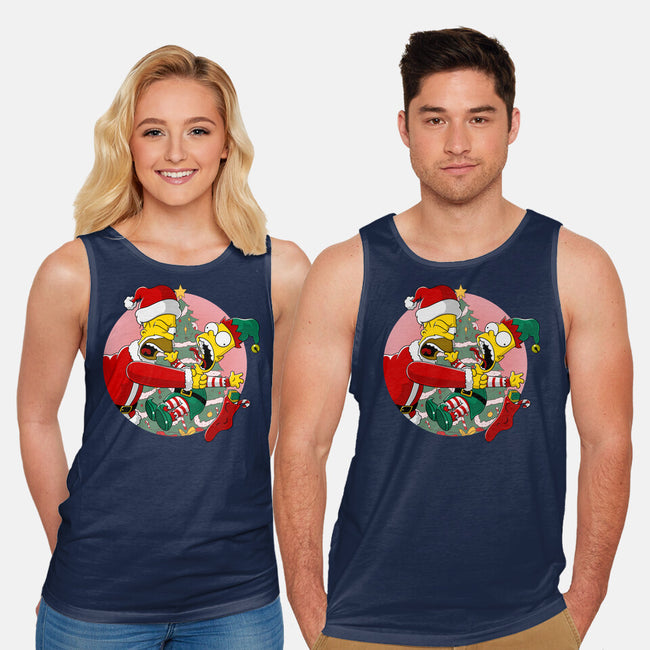 Not Santa's Helper-Unisex-Basic-Tank-MarianoSan