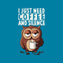 Coffee And Silence-Cat-Adjustable-Pet Collar-ducfrench