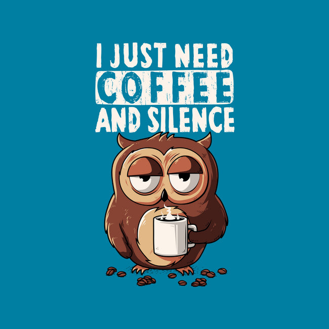 Coffee And Silence-Mens-Heavyweight-Tee-ducfrench