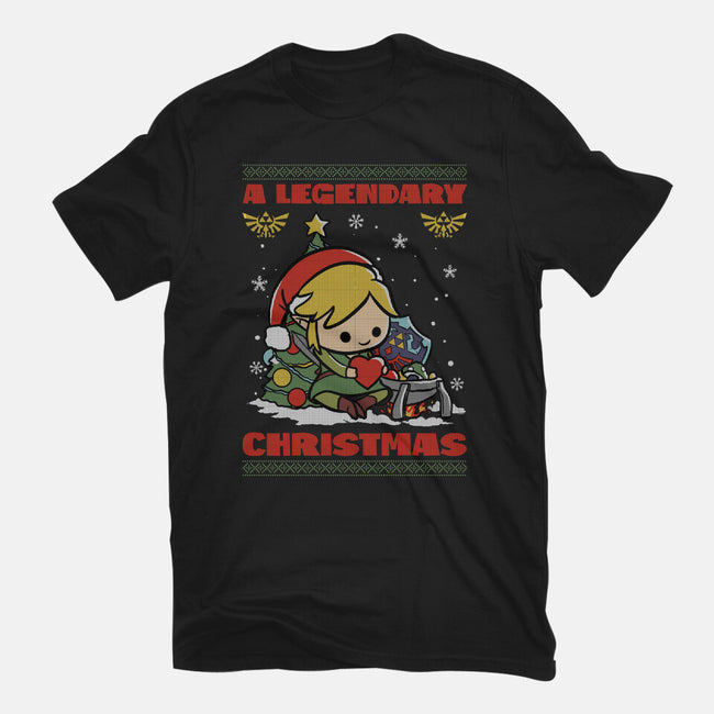 Legendary Christmas-Unisex-Basic-Tee-fanfabio