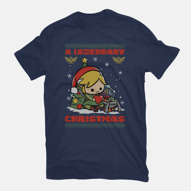 Legendary Christmas-Mens-Heavyweight-Tee-fanfabio