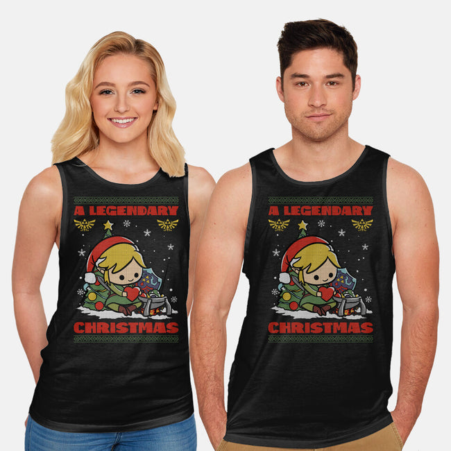 Legendary Christmas-Unisex-Basic-Tank-fanfabio