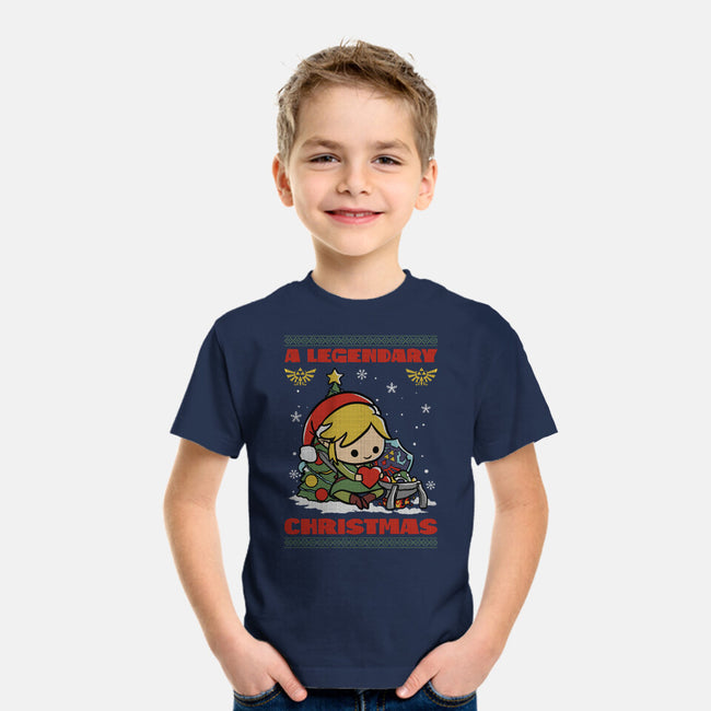 Legendary Christmas-Youth-Basic-Tee-fanfabio