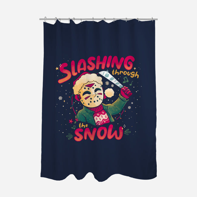 Deadly Carol-None-Polyester-Shower Curtain-teesgeex