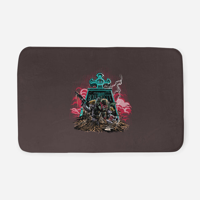 Boba Is Alive-None-Memory Foam-Bath Mat-zascanauta