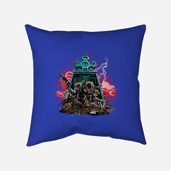 Boba Is Alive-None-Removable Cover-Throw Pillow-zascanauta