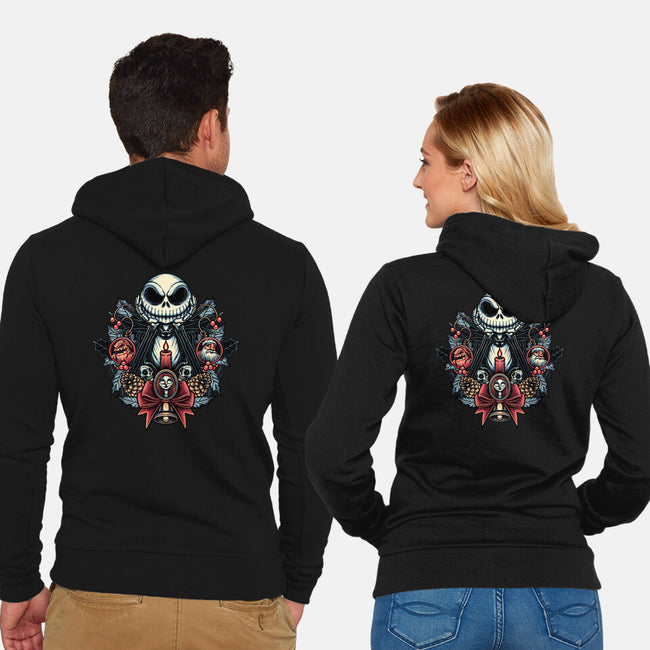 Christmas Jack-Unisex-Zip-Up-Sweatshirt-momma_gorilla