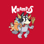 Krampus Bluey-None-Fleece-Blanket-Nemons