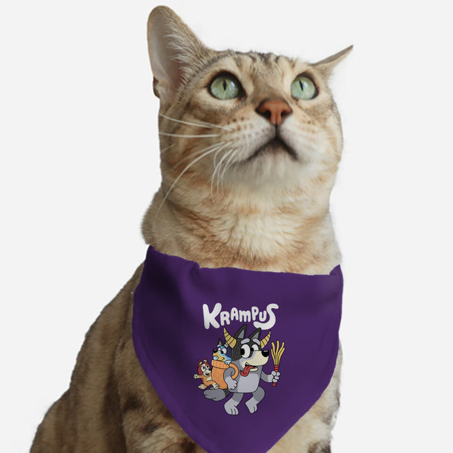 Krampus Bluey-Cat-Adjustable-Pet Collar-Nemons