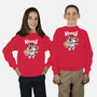 Krampus Bluey-Youth-Crew Neck-Sweatshirt-Nemons