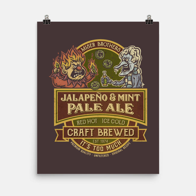 Miser Brothers Jalapeno And Mint Ale-None-Matte-Poster-kg07