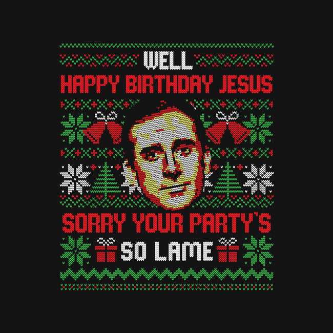 Happy Birthday Jesus-Unisex-Kitchen-Apron-eduely