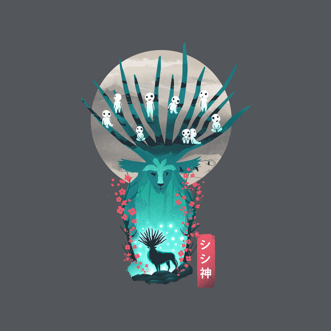 Deer God-None-Glossy-Sticker-dandingeroz