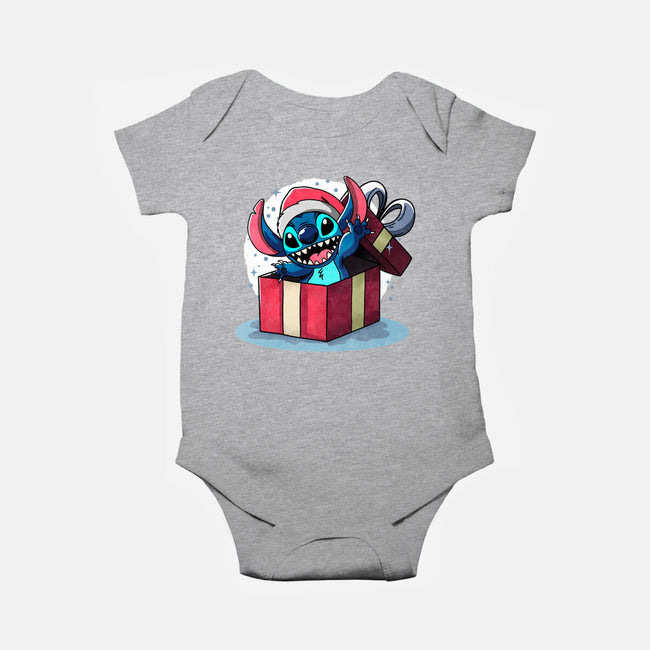 Alien Surprise-Baby-Basic-Onesie-fanfreak1