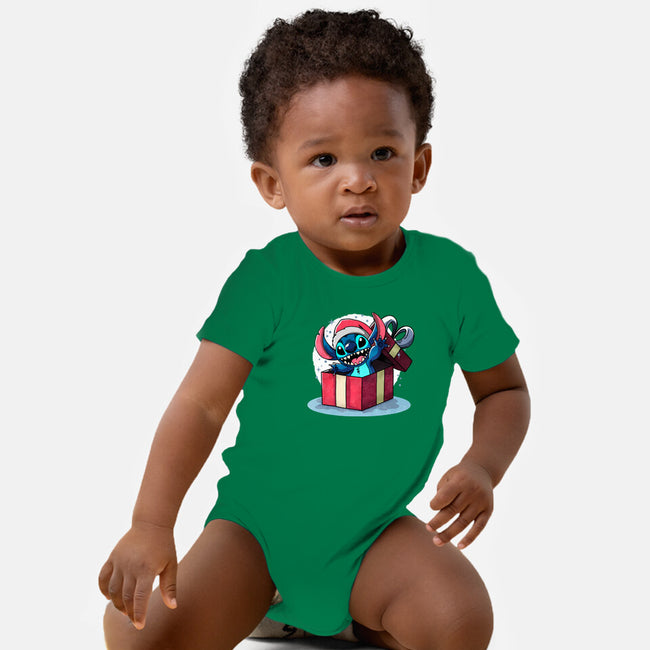 Alien Surprise-Baby-Basic-Onesie-fanfreak1