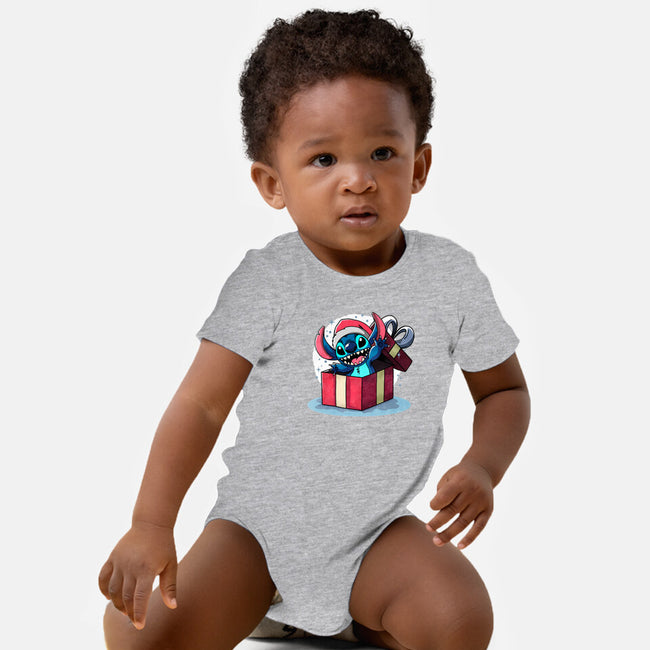 Alien Surprise-Baby-Basic-Onesie-fanfreak1