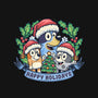 Bluey Holidays-Dog-Basic-Pet Tank-momma_gorilla