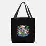 Bluey Holidays-None-Basic Tote-Bag-momma_gorilla