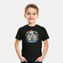 Bluey Holidays-Youth-Basic-Tee-momma_gorilla