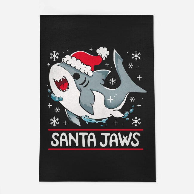 Santa Jaws-None-Indoor-Rug-Vallina84