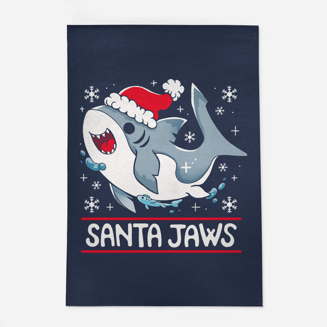 Santa Jaws-None-Indoor-Rug-Vallina84