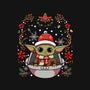 Christmas Yoda-None-Stretched-Canvas-JamesQJO