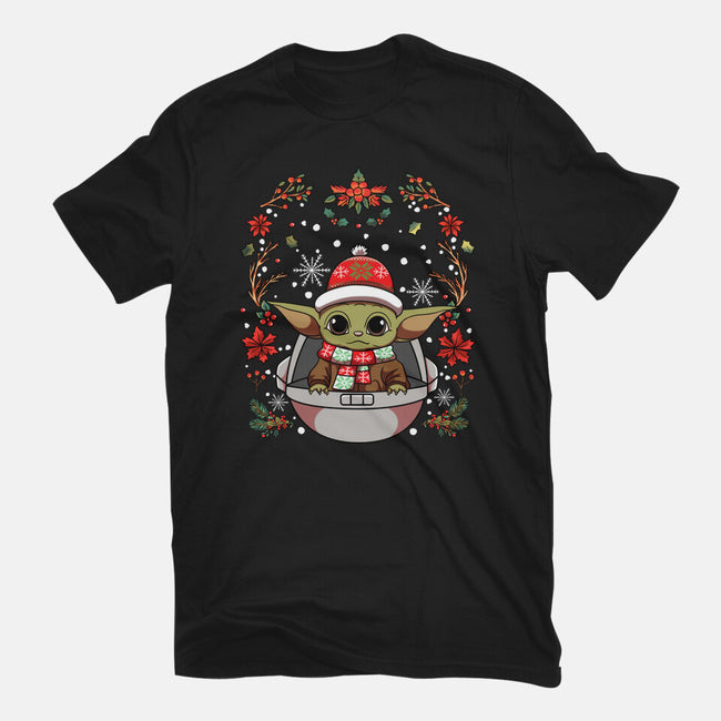 Christmas Yoda-Mens-Premium-Tee-JamesQJO