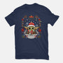 Christmas Yoda-Unisex-Basic-Tee-JamesQJO