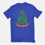 Hoppy Holidays-Mens-Basic-Tee-Aarons Art Room