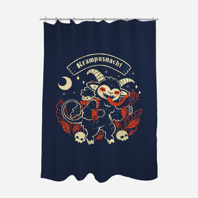 Krampusnacht-None-Polyester-Shower Curtain-xMorfina