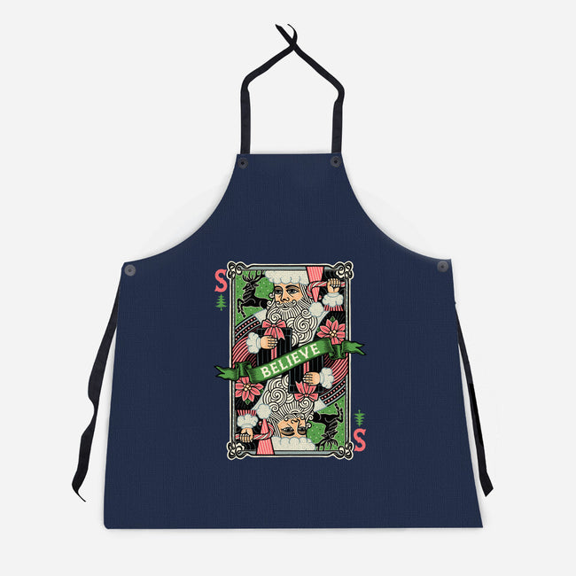 Believe Card-Unisex-Kitchen-Apron-momma_gorilla