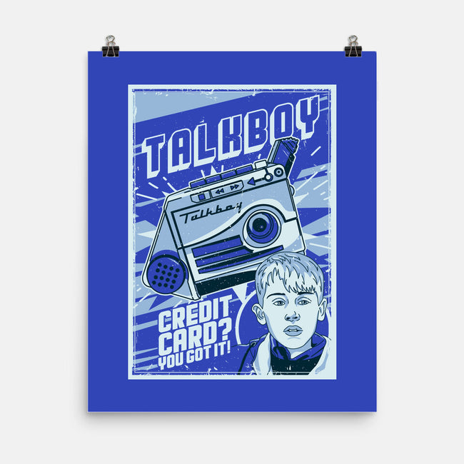 The Talkboy-None-Matte-Poster-CoD Designs