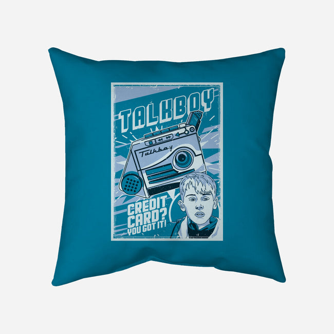 The Talkboy-None-Removable Cover w Insert-Throw Pillow-CoD Designs