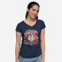 Heelers-Womens-V-Neck-Tee-CoD Designs