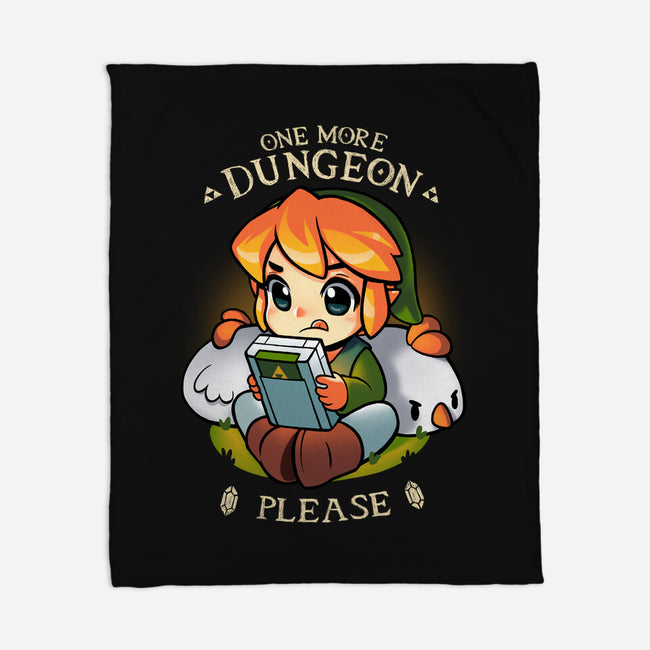 One More Dungeon-None-Fleece-Blanket-BlancaVidal