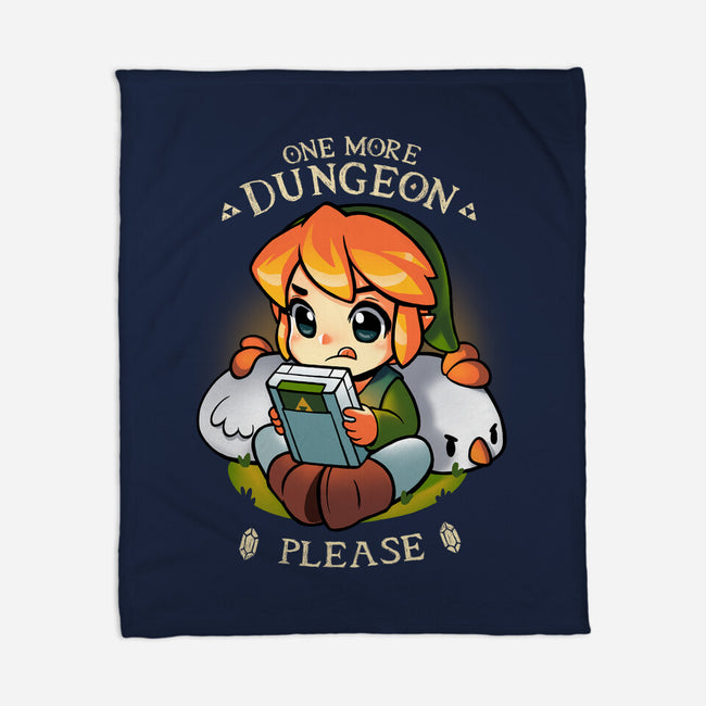 One More Dungeon-None-Fleece-Blanket-BlancaVidal