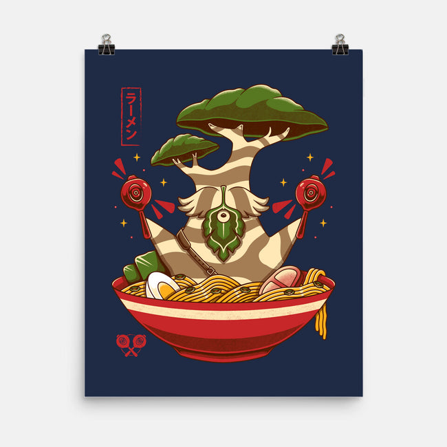 Maracas Dance Ramen-None-Matte-Poster-Alundrart