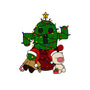 Christmas Cactuar-Dog-Basic-Pet Tank-Alexhefe