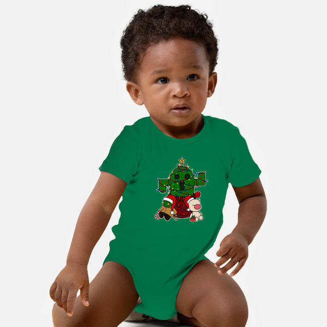 Christmas Cactuar-Baby-Basic-Onesie-Alexhefe