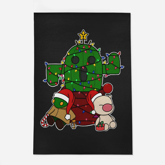 Christmas Cactuar-None-Indoor-Rug-Alexhefe