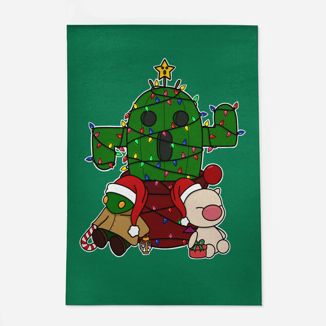 Christmas Cactuar-None-Indoor-Rug-Alexhefe