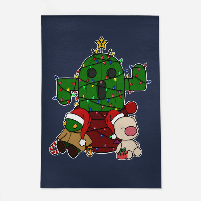 Christmas Cactuar-None-Indoor-Rug-Alexhefe