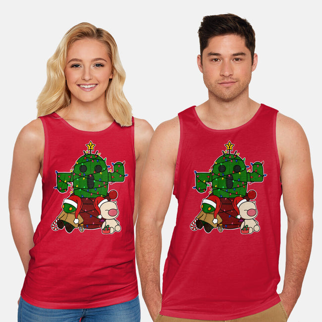 Christmas Cactuar-Unisex-Basic-Tank-Alexhefe