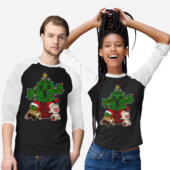 Christmas Cactuar-Unisex-Baseball-Tee-Alexhefe