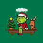 Grinch On The Shelf-None-Fleece-Blanket-Boggs Nicolas