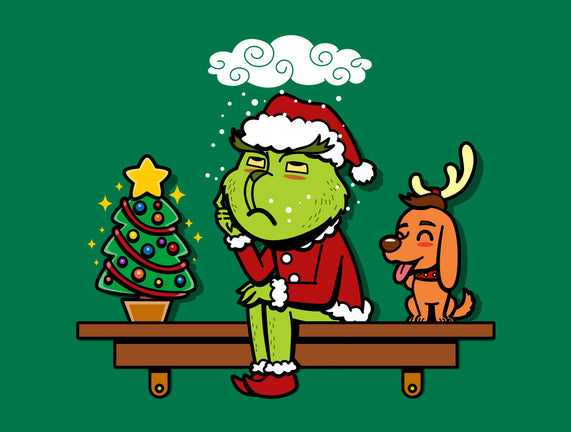 Grinch On The Shelf