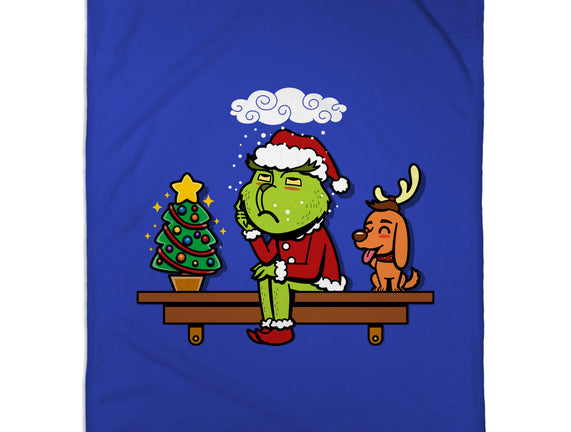 Grinch On The Shelf