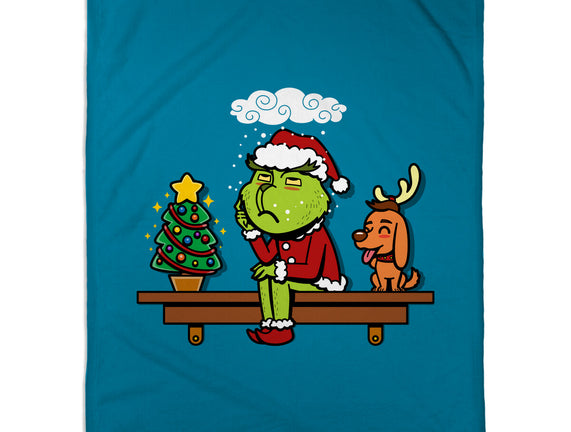 Grinch On The Shelf