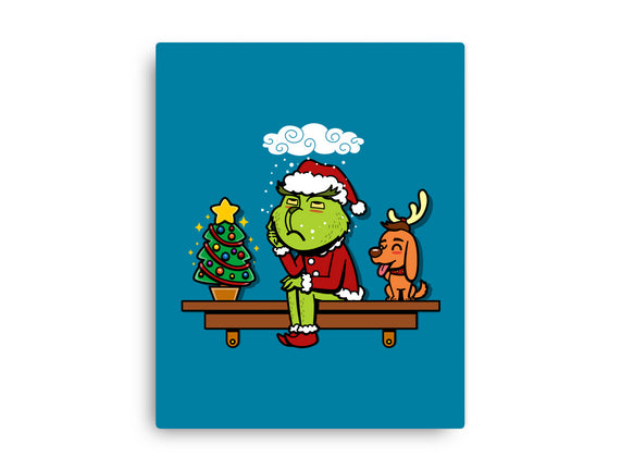 Grinch On The Shelf