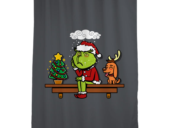 Grinch On The Shelf